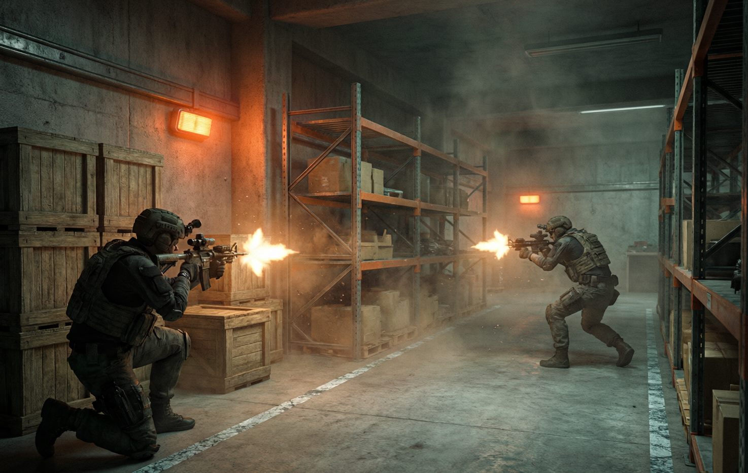 三牛娱乐 CF 团队竞技室内仓库交火